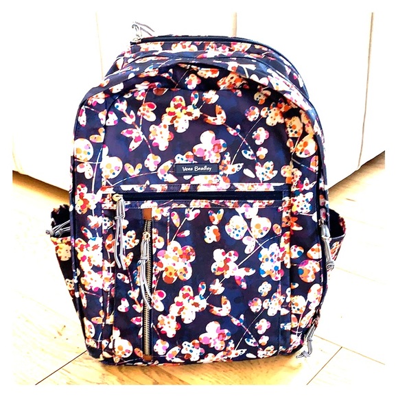 vera bradley backpack with laptop compartment